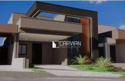 Casa com 3 dormitórios à venda, 169 m² por r$ 1.350.000,00 - residencial quinta da mata - ribeirão preto/sp