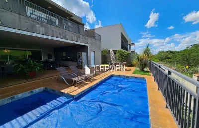 Casa com 4 dormitórios à venda, 360 m² por r$ 2.850.000,00 - alphaville - ribeirão preto/sp