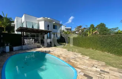 Casa em condomínio fechado com 4 quartos à venda na avenida pequeno príncipe, 1095, campeche, florianópolis, 678 m2 por r$ 3.100.000