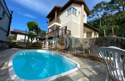 Casa com 4 quartos à venda na recanto do campeche, 137, campeche, florianópolis, 379 m2 por r$ 3.500.000
