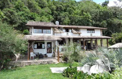 Casa com 6 quartos à venda na servidão vila harmonia, 592, campeche, florianópolis, 600 m2 por r$ 7.100.000