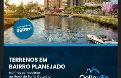 Terreno à venda na avenida deltaville, 03, beira rio, biguaçu, 1509 m2 por r$ 1.775.202