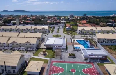 Casa em condomínio fechado com 2 quartos à venda na rua sagrado coração de jesus, 811, morro das pedras, florianópolis, 78 m2 por r$ 870.000