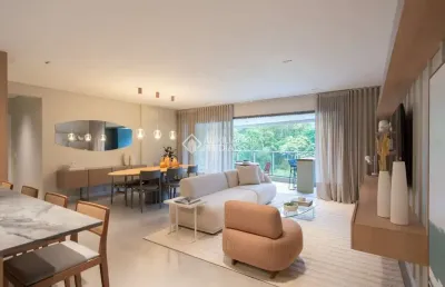 Apartamento com 3 quartos à venda na rodovia haroldo soares glavan, 4320, cacupé, florianópolis, 165 m2 por r$ 2.892.433