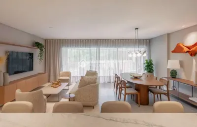 Apartamento com 3 quartos à venda na rodovia haroldo soares glavan, 4320, cacupé, florianópolis, 176 m2 por r$ 3.423.944