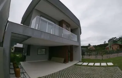 Casa em condomínio fechado com 3 quartos à venda na avenida red park, 40, são joão do rio vermelho, florianópolis, 212 m2 por r$ 1.490.000