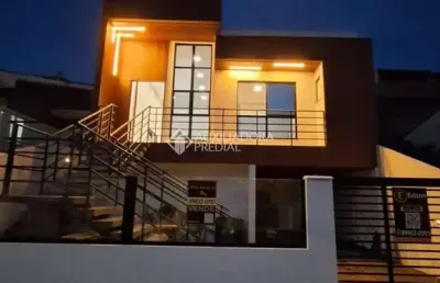 Casa com 3 quartos à venda na rua josé ilario ribeiro de freitas, 20, bela vista, palhoça, 109 m2 por r$ 855.000