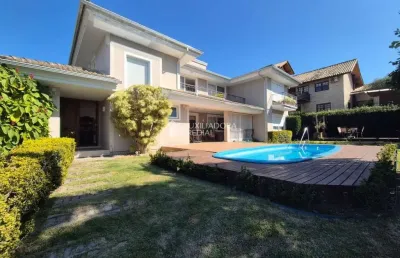 Casa em condomínio fechado com 5 quartos à venda na rodovia doutor antônio luiz moura gonzaga, 383, rio tavares, florianópolis, 458 m2 por r$ 4.500.000
