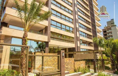 Apartamento de três suítes e quatro vagas no royal mont serrat, construção rio novo
