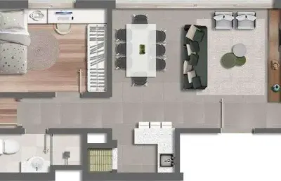 Apartamento com 2 quartos à venda na avenida joão wallig, 324, passo da areia, porto alegre, 62 m2 por r$ 686.945