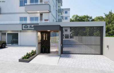 Apartamento 2 quartos para venda em são josé, sertão do imaruim, 2 dormitórios, 1 suíte, 2 banheiros, 1 vaga
