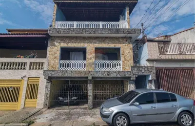 'ótimo investimento' duas casas independentes com 253m2 na rua calábria, santo andré - ideal para renda ou conforto de famílias