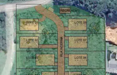 Terreno à venda na Rua Ângelo Pianaro, 1373, Butiatuvinha, Curitiba
