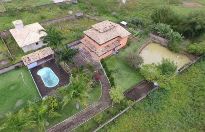 Sítio com 4 dormitórios à venda, 2970 m² por r$ 840.000 - terras do comendador - juiz de fora/mg
