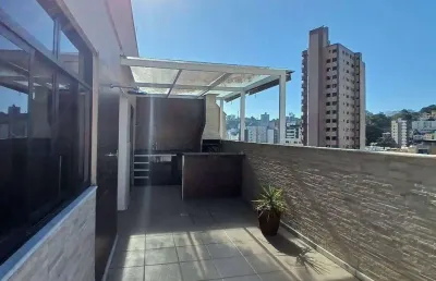 Cobertura com 4 dormitórios à venda, 180 m² por r$ 980.000,00 - passos - juiz de fora/mg