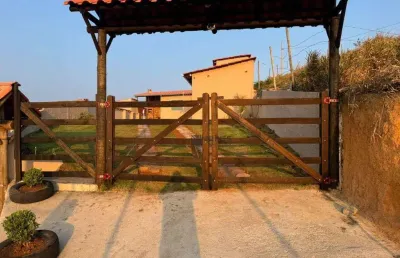 Granja com 2 dormitórios à venda, 350 m² por r$ 240.000 - campo belo - chácara/mg