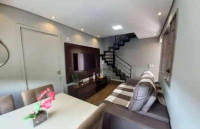 Cobertura com 2 dormitórios à venda, 100 m² por r$ 350.000,00 - santa luzia - juiz de fora/mg