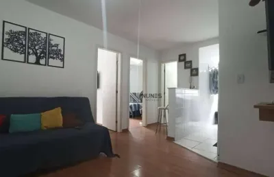 Apartamento com 2 dormitórios à venda, 41 m² por r$ 185.000 - santa terezinha - juiz de fora/mg
