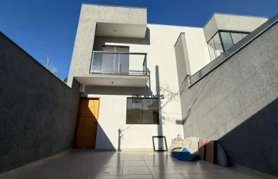 Casa com 3 dormitórios à venda, 110 m² por r$ 449.000 - santa isabel - juiz de fora/mg