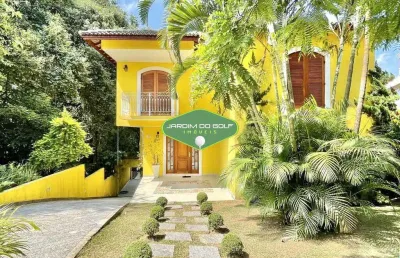 Linda residência à venda no condomínio nova higienópolis - granja vianna/sp | 4 dorms (4 suítes) | 6 vagas de garagem
