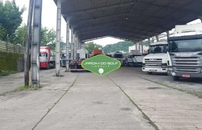 Terreno comercial para alugar na Rua São Sebastião, Saboó, Santos