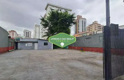 Terreno comercial para alugar na Avenida Doutor Pedro Lessa, Aparecida, Santos