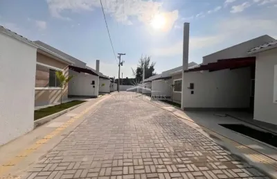 7381 - lançamento | casa em condomínio na granja dos cavaleiros, macaé/rj