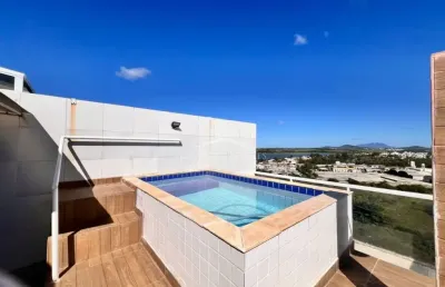 8023 (713n) -  cobertura duplex para locação no são marcos, macaé rj