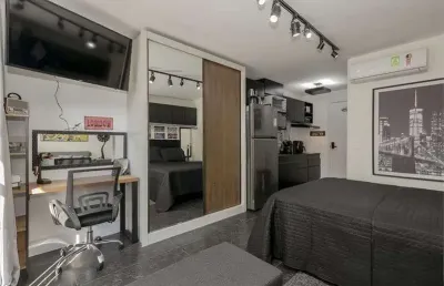 Apartamento com 1 quarto para alugar na rua vinte e quatro de outubro, 1585, auxiliadora, porto alegre por r$ 3.100