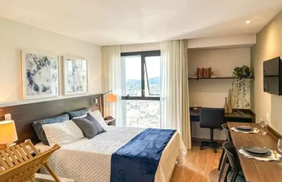 Studio com 1 dormitório à venda, 24 m² por r$ 249.990 - cascatinha - juiz de fora/mg