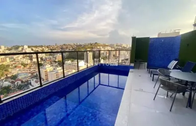 Studio com 1 dormitório à venda, 34 m² por r$ 305.000 - são mateus - juiz de fora/mg