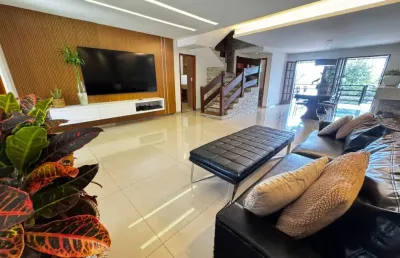Casa com 4 dormitórios à venda, 300 m² por r$ 1.580.000 - alto dos pinheiros - juiz de fora/mg