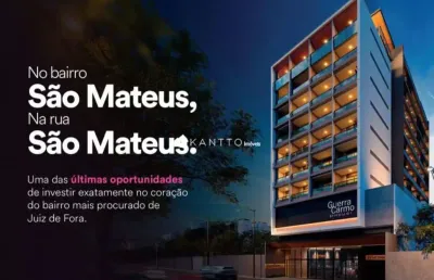 Studio com 1 dormitório à venda, 26 m² por r$ 229.990 - são mateus - juiz de fora/mg