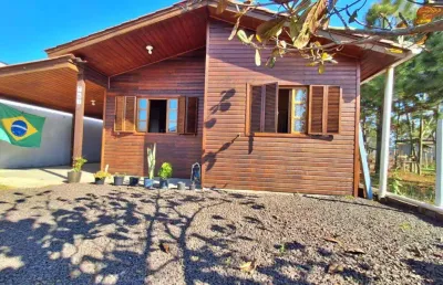 Casa 03 dorm à venda no bairro xangri-lá dos mares com 110 m² de área privativa - 2 vagas de garagem