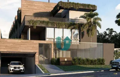 Casas novas de alto padrão em santa felicidade com 3 quartos, 1 suite e 4 vagas - acabamento de 1a qualidade