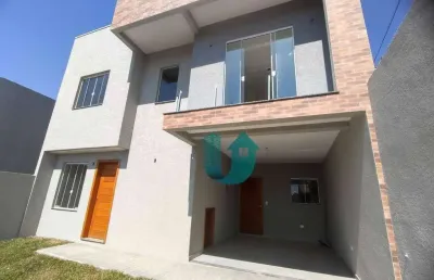 Sobrado duplex novo face norte, isolado - 3 quartos c/ suite, 2 vagas no santo inácio