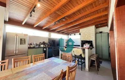 Sobrado com 4 dormitórios à venda, 200 m² por r$ 1.180.000,00 - santa felicidade - curitiba/pr