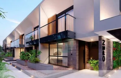 Casas estilo townhouse com 3 suites e 2 vagas - merces