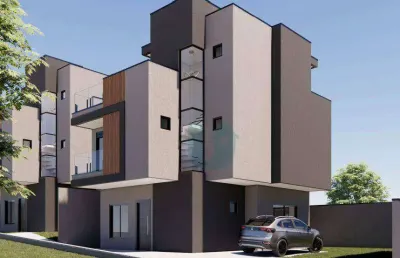 Sobrado triplex em condominio com 3 suites e 2 vagas - novo mundo