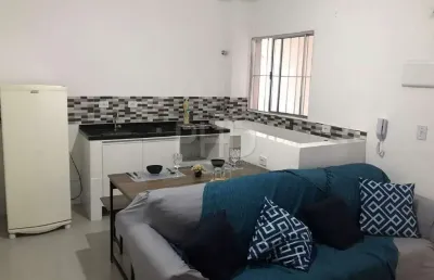 Apartamento terreo 20m² mobiliado para locação - bairro taboão em são bernardo do campo.