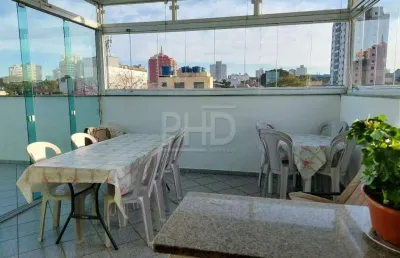 Cobertura com 3 dormitórios à venda, 144 m²- rudge ramos - são bernardo do campo/sp
