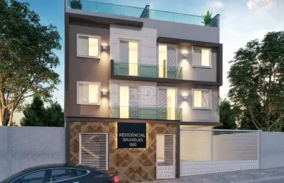 Cobertura à venda, 2 quartos, 1 vaga, vila luzita - santo andré/sp