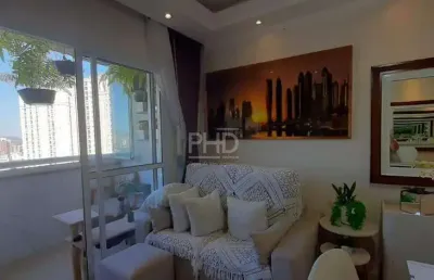 Apartamento com 2 dormitórios à venda, 59 m² - centro - são bernardo do campo/sp