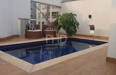 Cobertura duplex à venda com 237m², 3 quartos sendo 2suites e 3 vagas-centro são bernardo do campo/sp