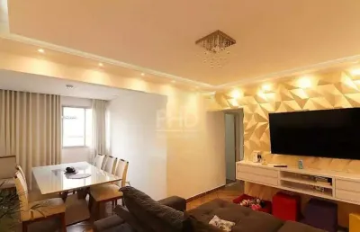 Apartamento à venda, 3 quartos, 1 vaga, demarchi - são bernardo do campo/sp
