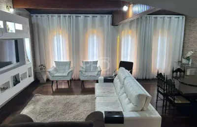 Casa à venda, com 225m2, 4 quartos, 1 suíte, 4 banheiros, varanda, piscina, churrasqueira, vila humaitá, santo andré