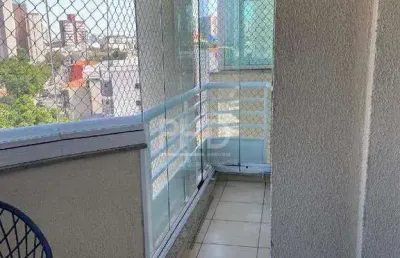 Apartamento 87m² 3dormitorios1suite2vagas cobertas -centro santo andre/sp