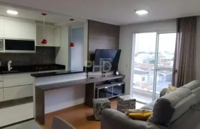 Apartamento à venda, 2 quartos, 1 suíte, 1 vaga, vila américa - santo andré/sp