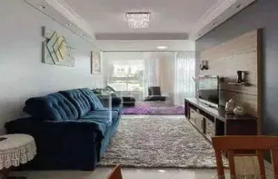 Apartamento à venda, 150m², 3 quartos, 3 suítes, lavabo, varanda gourmet, 6 vagas, jardim do mar, são bernardo do campo