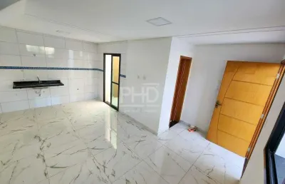 Sobrado para aluguel, com 96m², 2 quartos, 2 suítes, 1 lavabo, terraço na cobertura, 1 vaga, parque novo oratório, santo andré